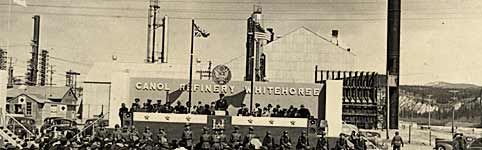 Dedication ceremonies, April 1944